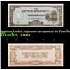 Image 1 : 1942 Philippines Under Japanese occupation 10 Peso Note P# 108A Grades Select CU