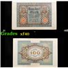 Image 1 : 1920 Weimar Germany 100 Mark Note P# 69B Grades xf