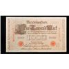 Image 2 : 1910 Imperial Germany 1,000 mark Note P# 45A Grades Choice AU/BU Slider