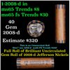 Image 1 : Shotgun Jefferson 5c roll, 2008-d 40 pcs Vintage Wrapper