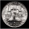 Image 3 : 1959-d Franklin Half Dollar 50c Grades Choice Unc FBL