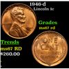 Image 1 : 1946-d Lincoln Cent 1c Grades GEM++ Unc RD