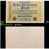 Image 1 : 1923 Weiamr germany 10 Millionen Mark Note P# 106D Grades Select AU