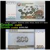 Image 1 : 2005 Upper Korea 200 Won Note P# 48A Grades Choice CU