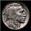 Image 2 : 1937-p Buffalo Nickel 5c Grades Choice+ Unc
