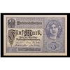 Image 2 : 1917 Imperial Germany 5 Mark Note P# 56B Grades Select AU