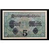 Image 3 : 1917 Imperial Germany 5 Mark Note P# 56B Grades Select AU