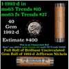 Image 1 : Shotgun Jefferson 5c roll, 1992-d 40 pcs Vintage Wrapper