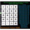 Image 1 : Huge Liifetime Collection - Too Many Coins To Auction Individually - This Lot is For One Page of 20 