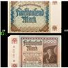 Image 1 : 1922 Weimar Germany 5000 Mark Note P# 81C Grades AU Details