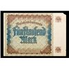 Image 2 : 1922 Weimar Germany 5000 Mark Note P# 81C Grades AU Details