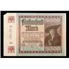Image 3 : 1922 Weimar Germany 5000 Mark Note P# 81C Grades AU Details