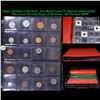 Image 1 : Huge Liifetime Collection - Too Many Coins To Auction Individually - This Lot is For One Page of 20 
