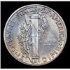 Image 3 : 1943-p Mercury Dime 10c Grades GEM Unc
