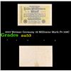 Image 1 : 1923 Weimar Germany 10 Millioene Mark P# 106C Grades Select AU