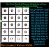 Image 1 : Huge Liifetime Collection - Too Many Coins To Auction Individually - This Lot is For One Page of 20 