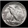 Image 3 : 1942-p Walking Liberty Half Dollar 50c Grades Choice+ Unc