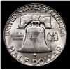 Image 3 : 1962-d Franklin Half Dollar 50c Grades Choice Unc