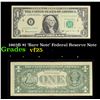 Image 1 : 1963B $1 'Barr Note' Federal Reserve Note Grades vf+