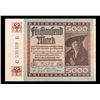 Image 2 : 1922 Weimar Germany 5000 Mark Note P# 81D Grades Select AU