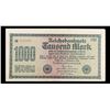 Image 2 : 1922 Weimar Germany 1,000 Mark Note P# 76G Grades Select AU