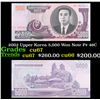 Image 1 : 2002 Upper Korea 5,000 Won Note P# 46C Grades Gem++ CU