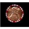 Image 2 : Shotgun Lincoln 1c roll, 1975-d 50 pcs Steel-Strong Wrapper.