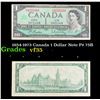 1954-1973 Canada 1 Dollar Note P# 75B Grades vf++