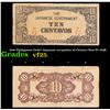 Image 1 : 1942 Philippines Under Japanese occupation 10 Centavo Note P# 104B Grades vf+