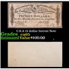 Image 1 : C.S.A 15 dollar Intrest Note Grades Gem CU