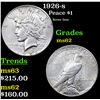 Image 1 : 1926-s Peace Dollar $1 Grades Select Unc