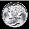 Image 2 : 1945-s Mercury Dime 10c Grades GEM++ Unc