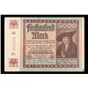 Image 2 : 1922 Weimar Germany 5000 Mark Note P# 81D Grades xf