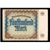Image 3 : 1922 Weimar Germany 5000 Mark Note P# 81D Grades xf