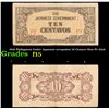 Image 1 : 1942 Philippines Under Japanese occupation 10 Centavo Note P# 104A Grades f+