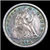 Image 2 : 1845-p Seated Liberty Dime 10c Graded ms62 By SEGS