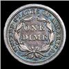 Image 3 : 1845-p Seated Liberty Dime 10c Graded ms62 By SEGS