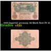 Image 1 : 1910 Imperial germany 50 Mark Note P# 41 Grades vf+