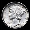 Image 2 : ***Auction Highlight*** 1921-d Mercury Dime 10c Graded ms63 By SEGS (fc)