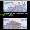 Image 1 : 1992 Upper Korea 5 Won Note P# 40B Grades Gem+ CU