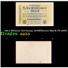 Image 1 : 1923 Weimar Germany 10 Millioene Mark P# 106C Grades Select AU