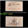 Image 1 : 1910 Imperial Germany 1,000 mark Note P# 44B Grades Select AU