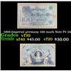 1908 Imperial germany 100 mark Note P# 34 Grades vf++