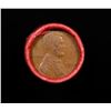 Image 2 : Mixed small cents 1c orig shotgun roll, 1924-p Lincoln Cent, Wheat Cent other end, Coca Cola Brandt 