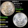 Image 1 : 1904-o Morgan Dollar $1 Grades Choice+ Unc