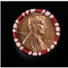 Image 2 : Shotgun Lincoln 1c roll, 1969-p 50 pcs Steel-Strong Wrapper.
