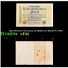 Image 1 : 1923 Weimar Germany 10 Millioene Mark P# 106C Grades vf++