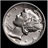 Image 2 : 1931-d Mercury Dime 10c Grades xf+