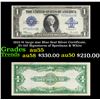 1923 $1 large size Blue Seal Silver Certificate, Fr-237 Signatures of Speelman & White Grades Choice