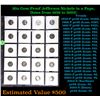 Image 1 : Huge Liifetime Collection - Too Many Coins To Auction Individually - This Lot is For One Page of 20 